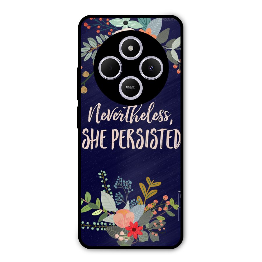 She Persisted Metal Back Case for Poco M7
