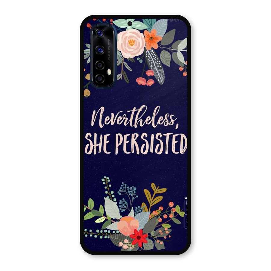 She Persisted Metal Back Case for Realme Narzo 20 Pro