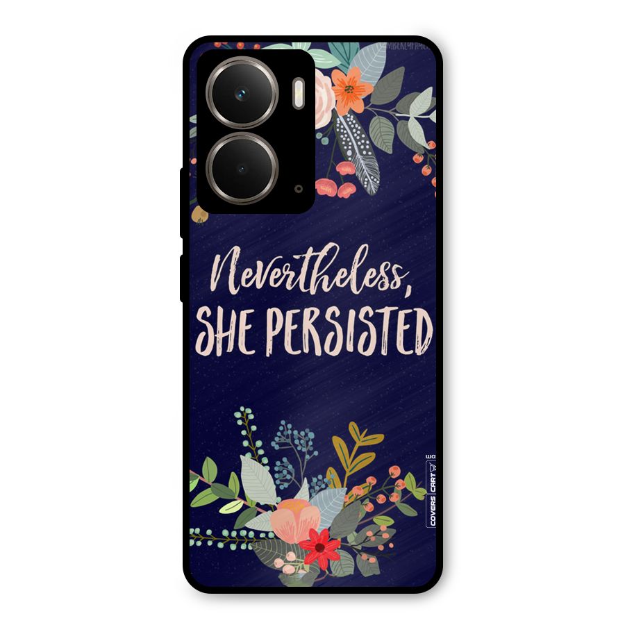 She Persisted Metal Back Case for Realme P3