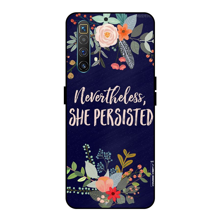 She Persisted Metal Back Case for Realme X3
