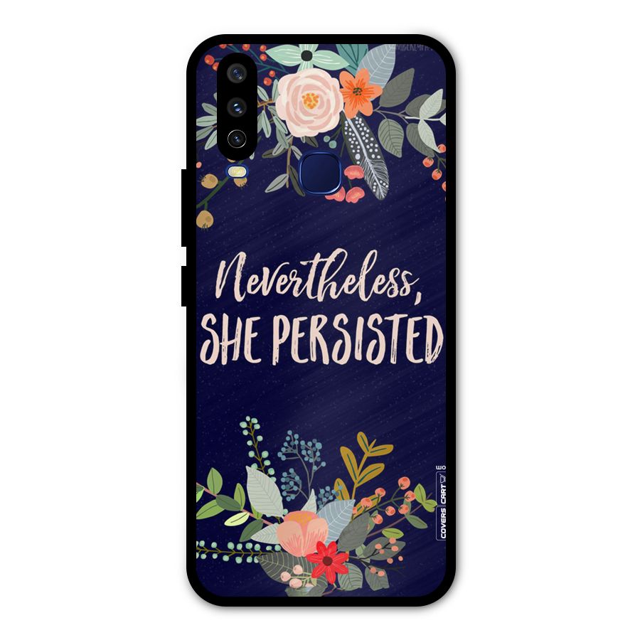 She Persisted Metal Back Case for Vivo V17