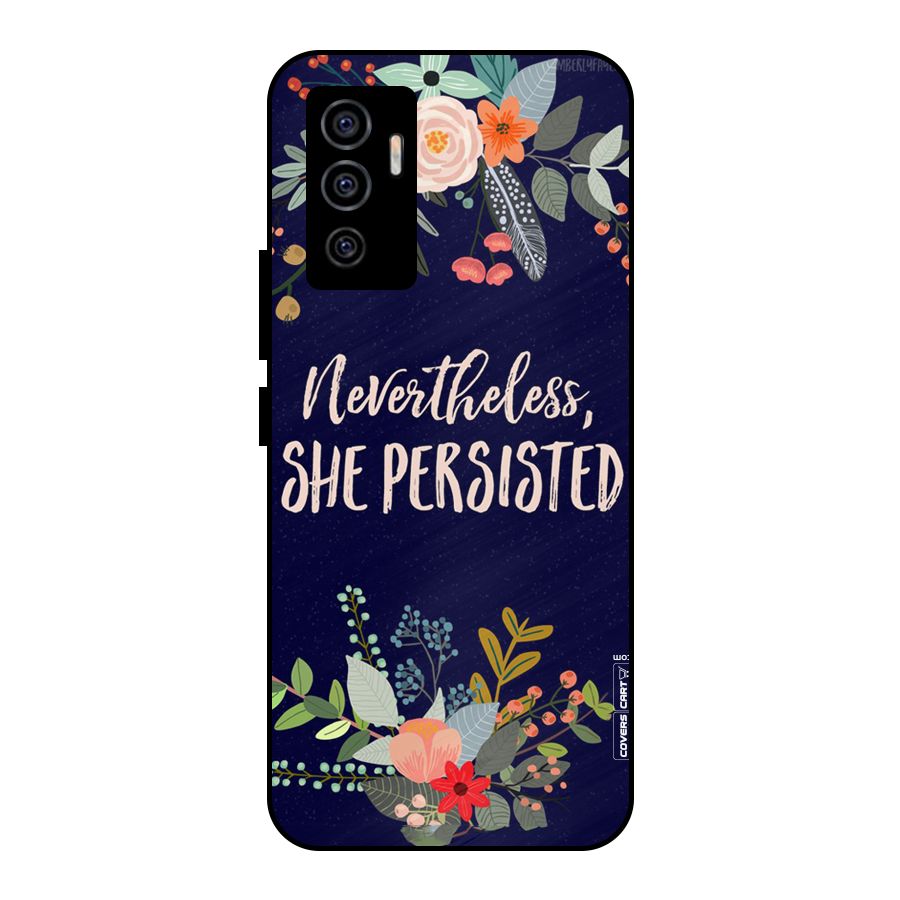 She Persisted Metal Back Case for Vivo V23e