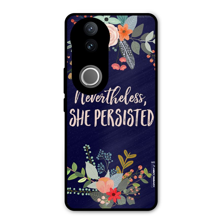 She Persisted Metal Back Case for Vivo V50e
