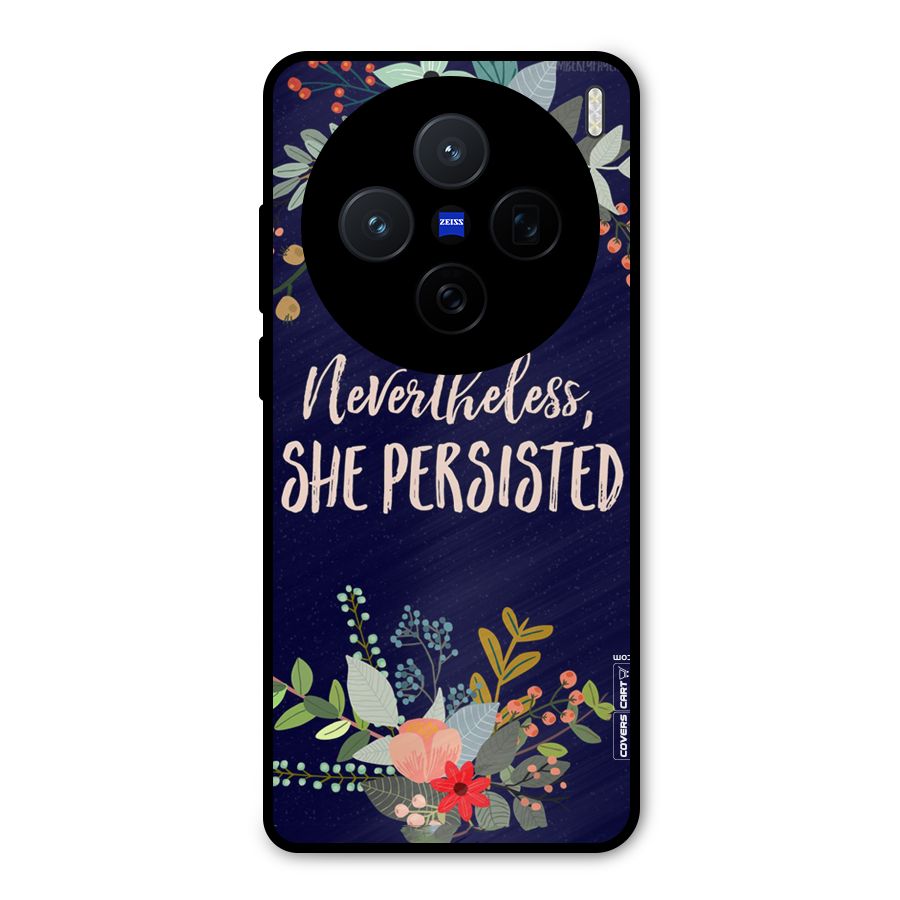 She Persisted Metal Back Case for Vivo X200