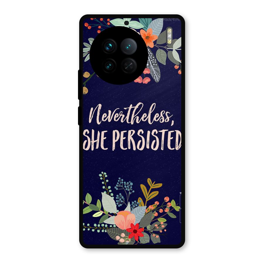 She Persisted Metal Back Case for Vivo X90