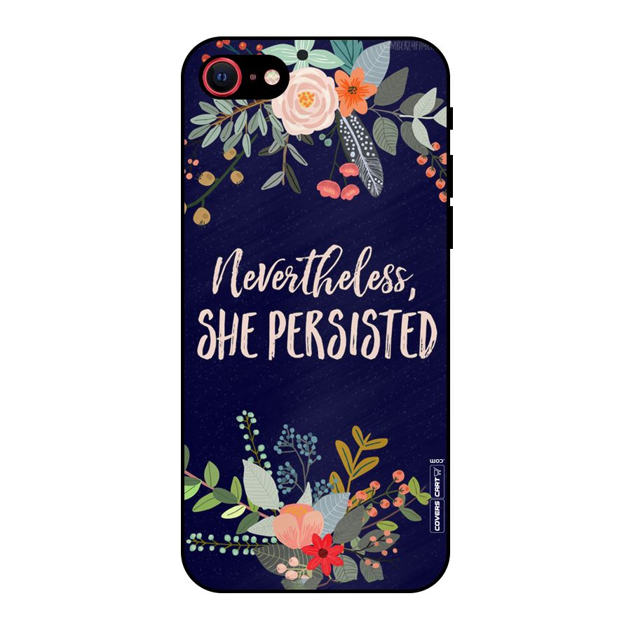 She Persisted Metal Back Case for iPhone SE 2020