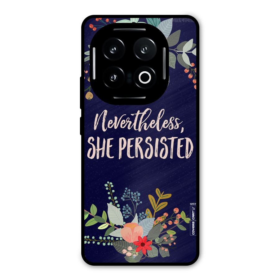 She Persisted Metal Back Case for iQOO 13