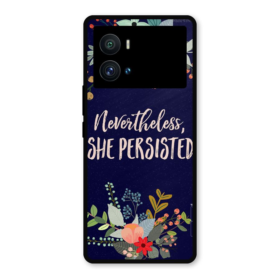She Persisted Metal Back Case for iQOO 9 Pro