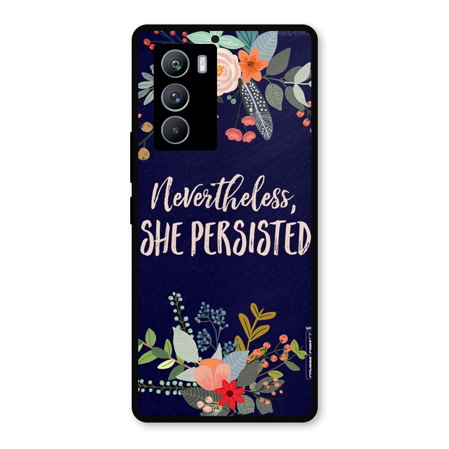 She Persisted Metal Back Case for iQOO 9 SE