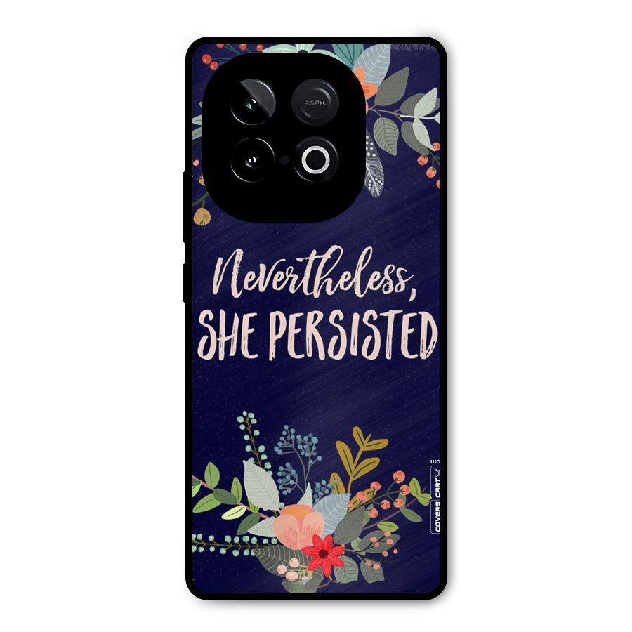 She Persisted Metal Back Case for iQOO Neo 10