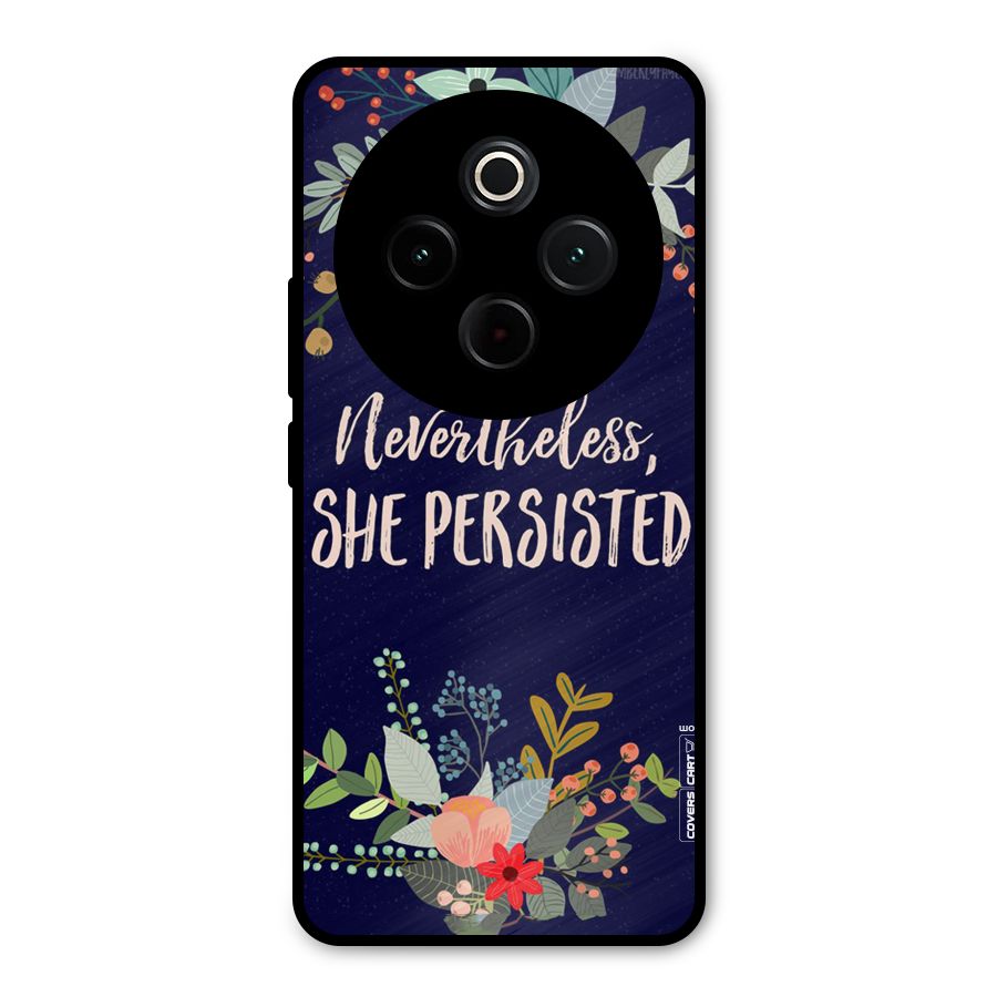She Persisted Metal Back Case for iQOO Z10