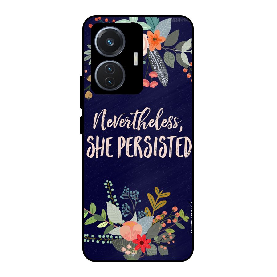 She Persisted Metal Back Case for iQOO Z6 44W