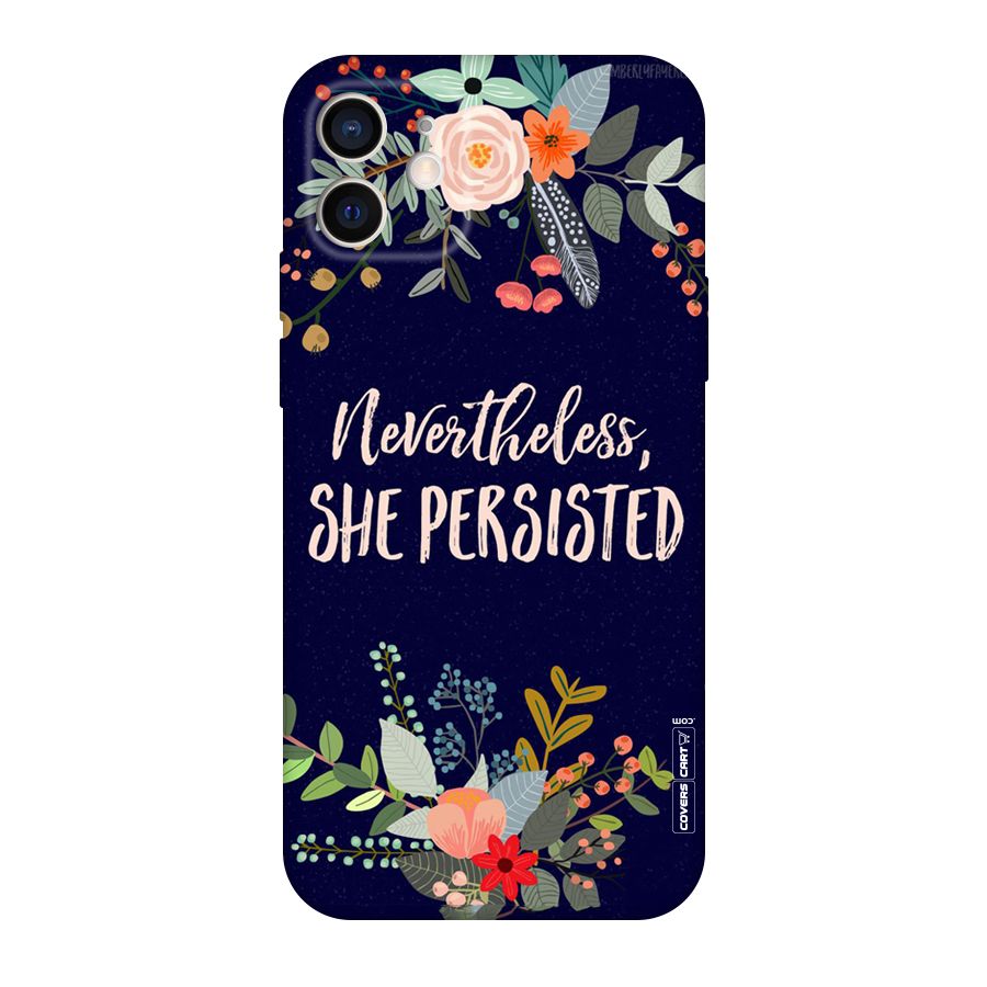 She Persisted Original Polycarbonate Back Case for iPhone 12