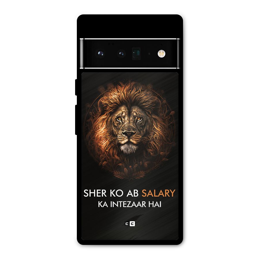 Sher On Salary Metal Back Case for Google Pixel 6 Pro