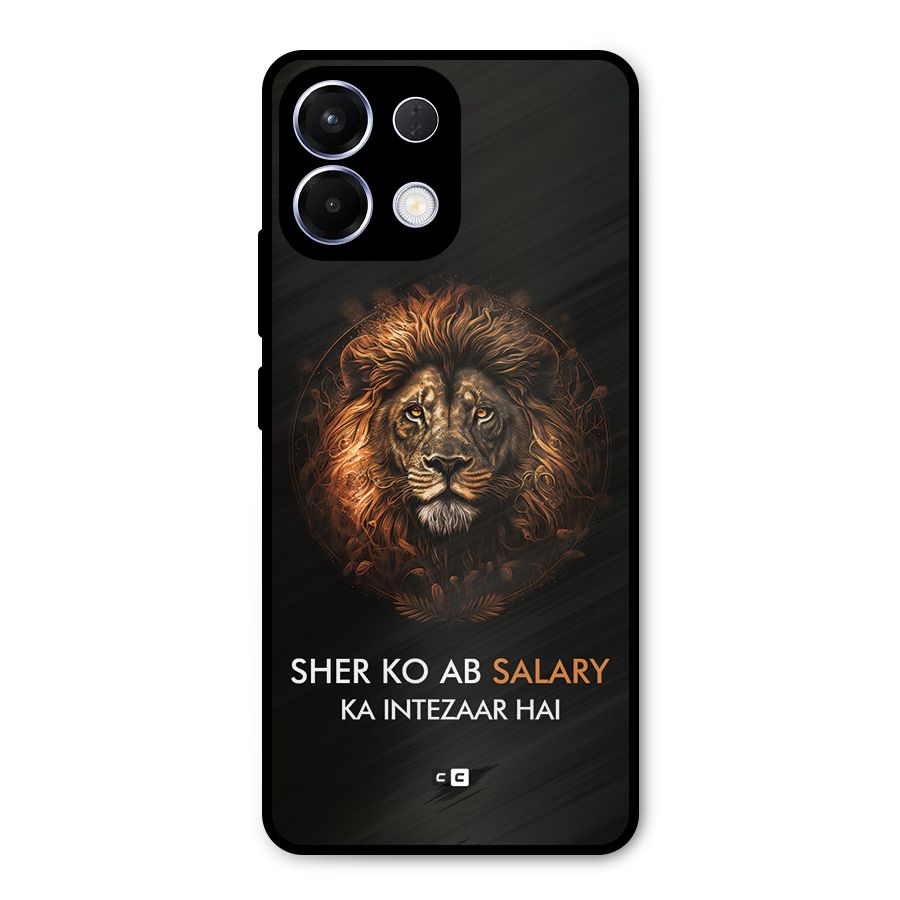 Sher On Salary Metal Back Case for Oppo K13