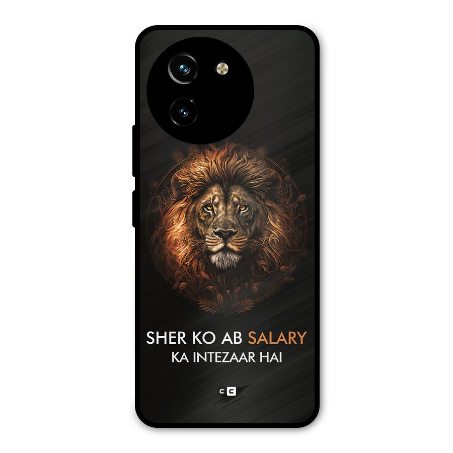 Sher On Salary Metal Back Case for Vivo T3x