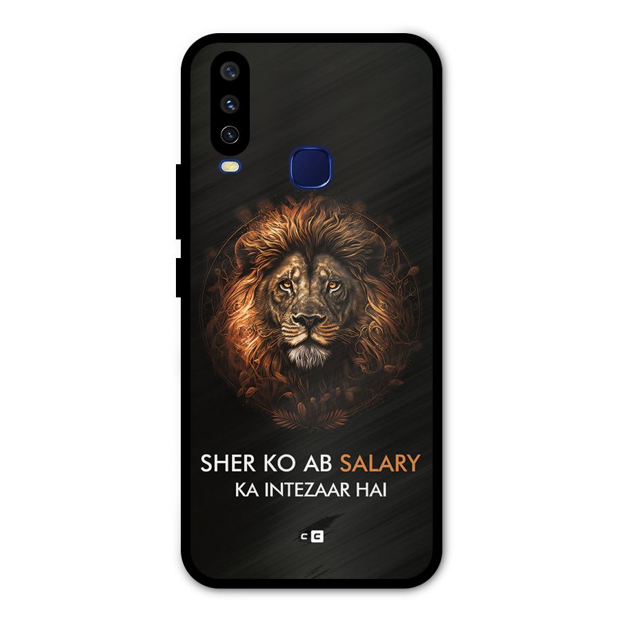 Sher On Salary Metal Back Case for Vivo Y15