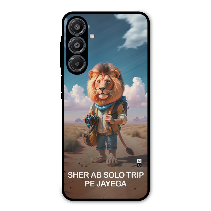 Sher Solo Trip Metal Back Case for Galaxy A16 5G