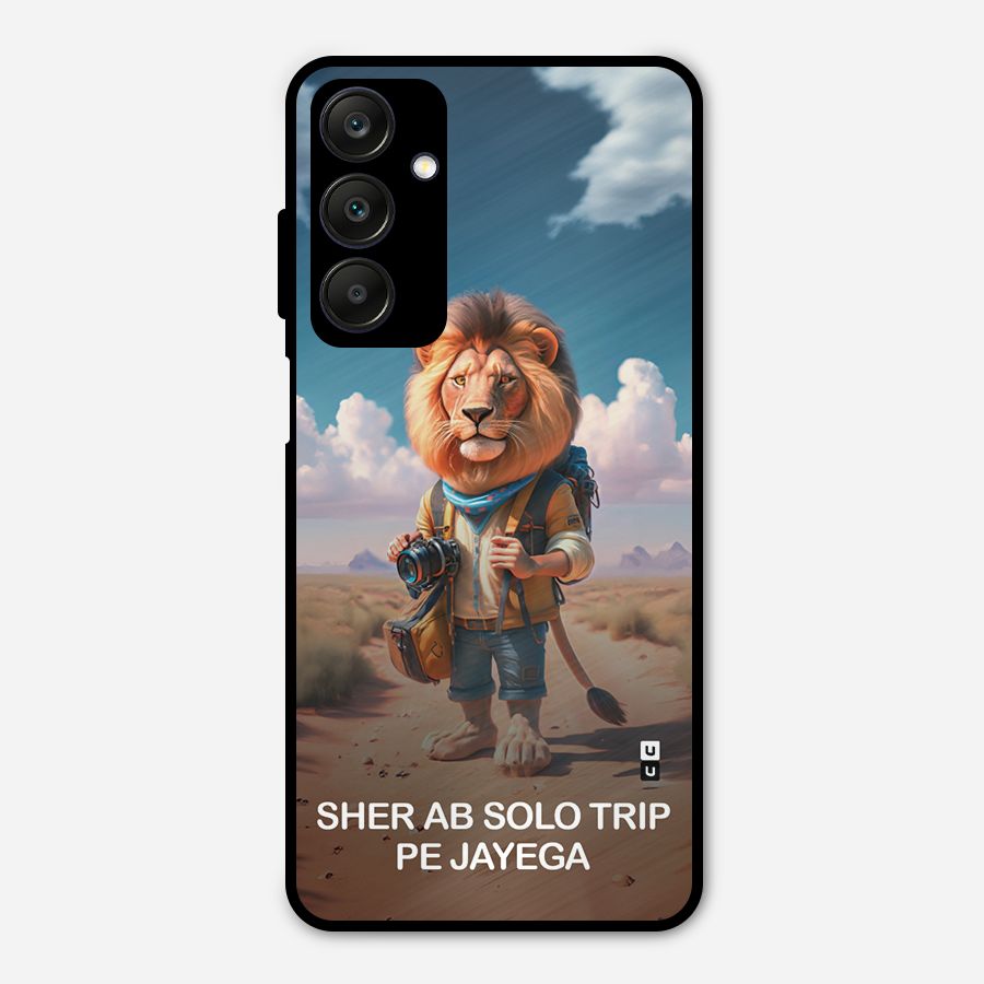 Sher Solo Trip Metal Back Case for Galaxy A25 5G