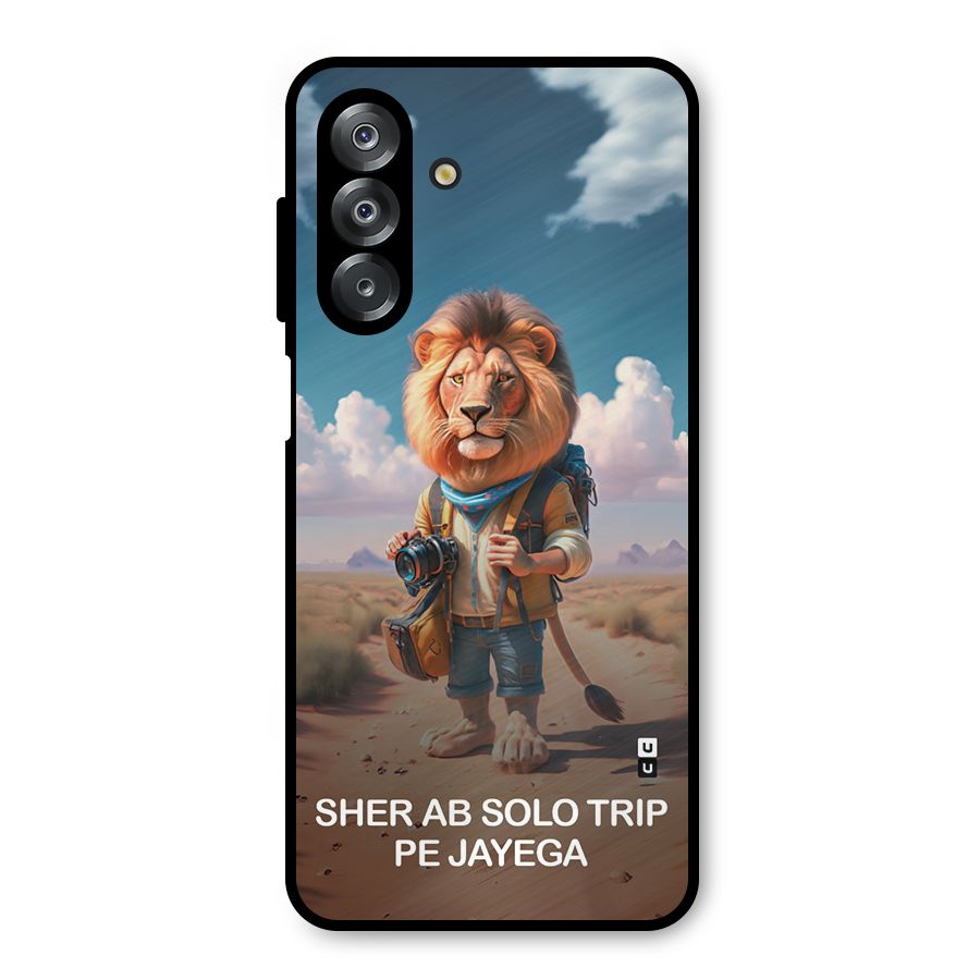 Sher Solo Trip Metal Back Case for Galaxy A26