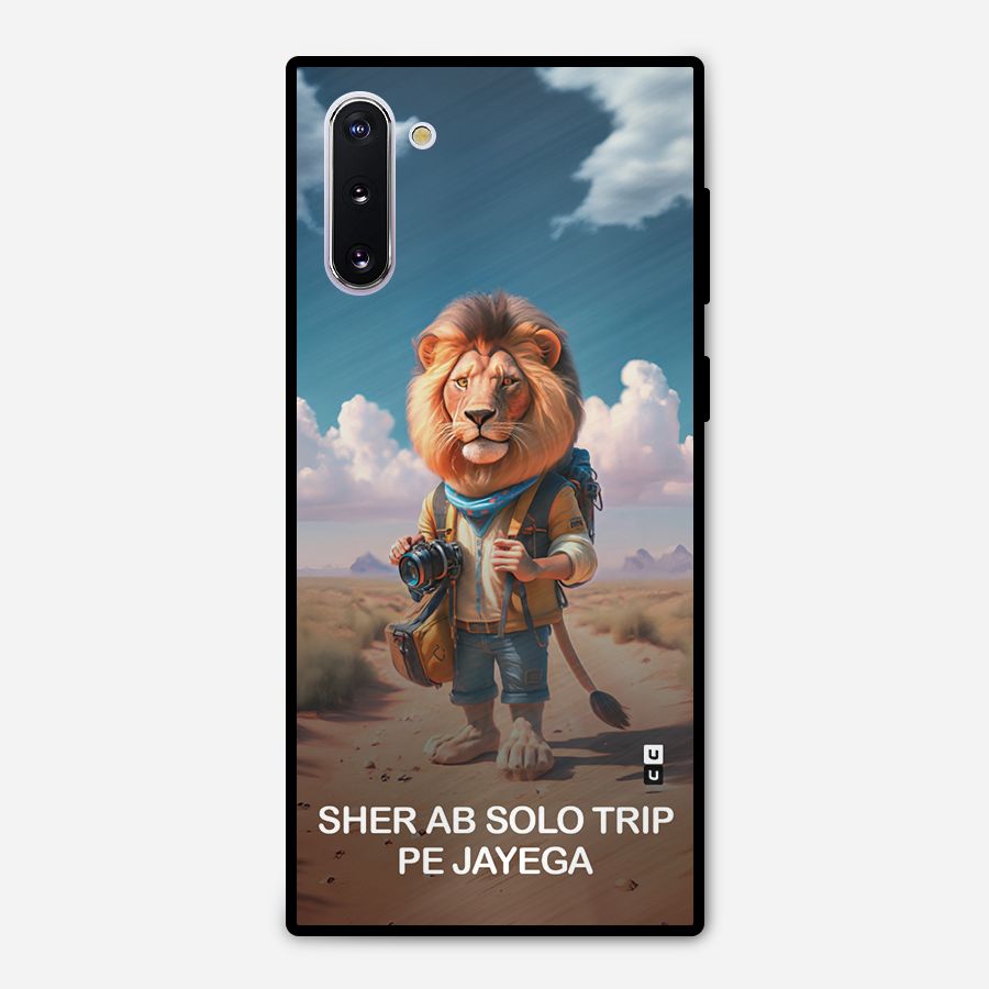 Sher Solo Trip Metal Back Case for Galaxy Note 10