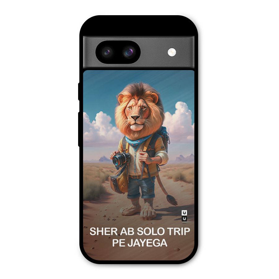 Sher Solo Trip Metal Back Case for Google Pixel 8a