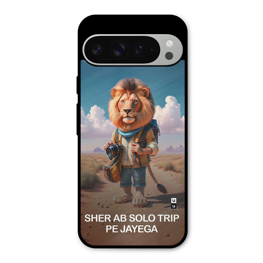 Sher Solo Trip Metal Back Case for Google Pixel 9 Pro XL