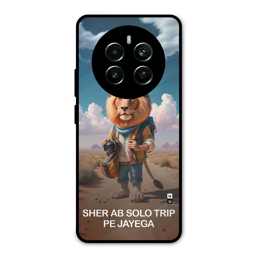 Sher Solo Trip Metal Back Case for Realme 12 Pro Plus