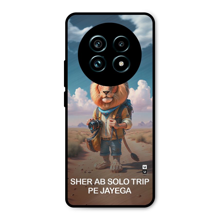 Sher Solo Trip Metal Back Case for Realme 13 Pro Plus