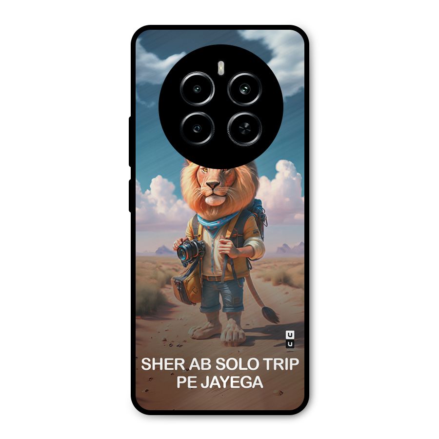 Sher Solo Trip Metal Back Case for Realme P1