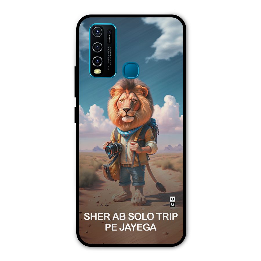 Sher Solo Trip Metal Back Case for Vivo Y50