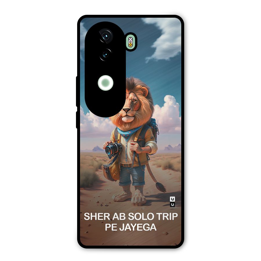 Sher Solo Trip Metal Back Case for iQOO Z9s