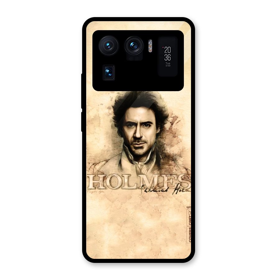 Sherlock Holmes Fan Art Glass Back Case for Mi 11 Ultra
