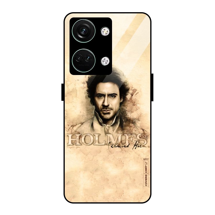 Sherlock Holmes Fan Art Glass Back Case for Oneplus Nord 3