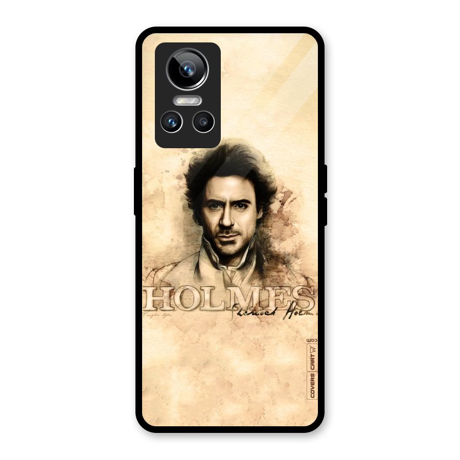 Sherlock Holmes Fan Art Glass Back Case for Realme GT Neo 3