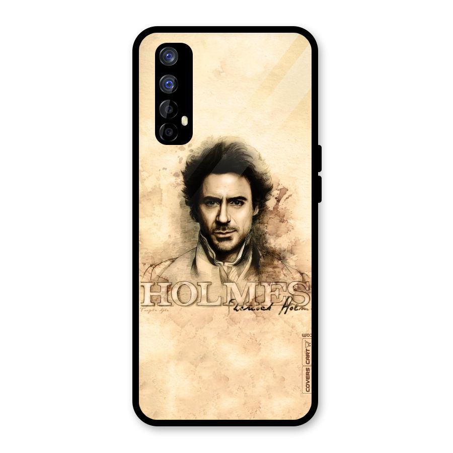 Sherlock Holmes Fan Art Glass Back Case for Realme Narzo 20 Pro