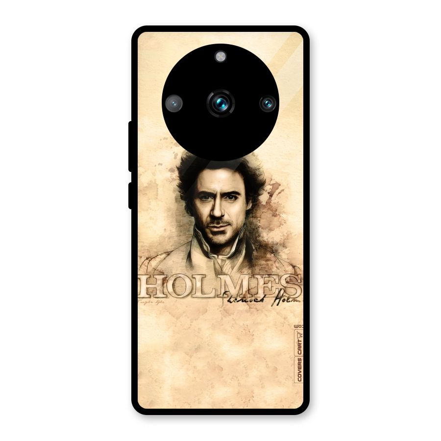 Sherlock Holmes Fan Art Glass Back Case for Realme Narzo 60 Pro