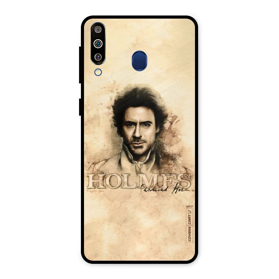 Sherlock Holmes Fan Art Metal Back Case for Galaxy M30