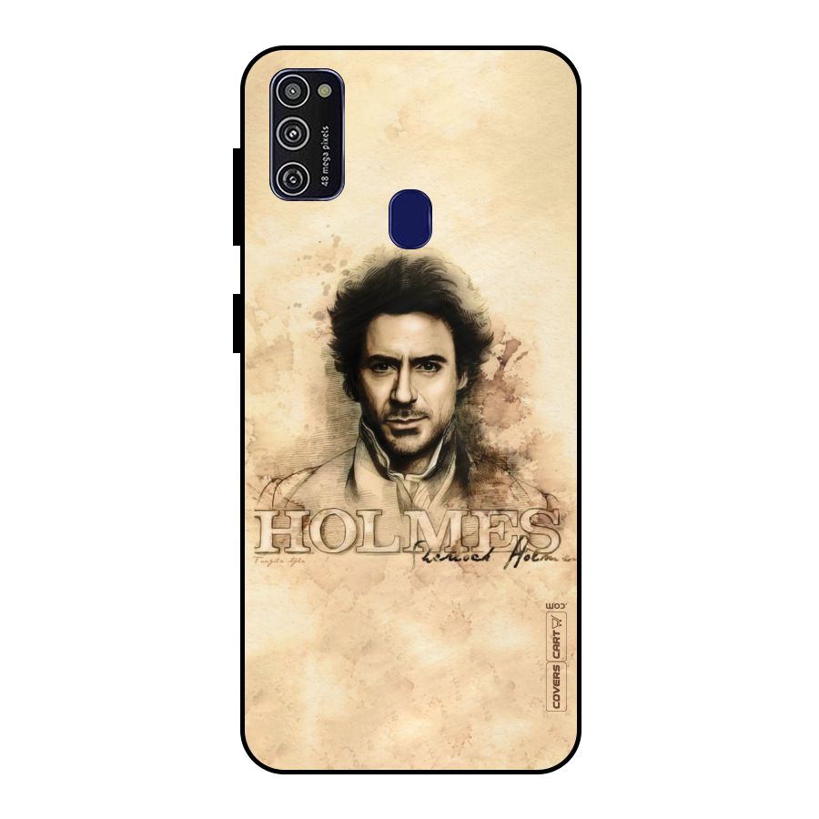Sherlock Holmes Fan Art Metal Back Case for Galaxy M30s