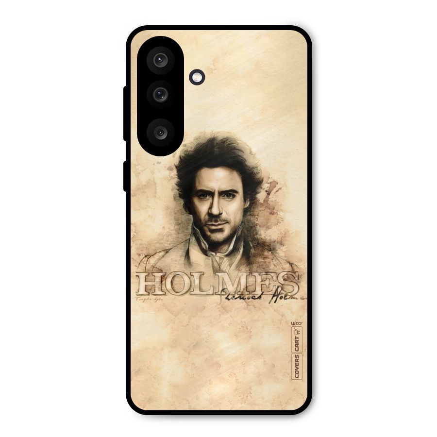 Sherlock Holmes Fan Art Metal Back Case for Galaxy M56