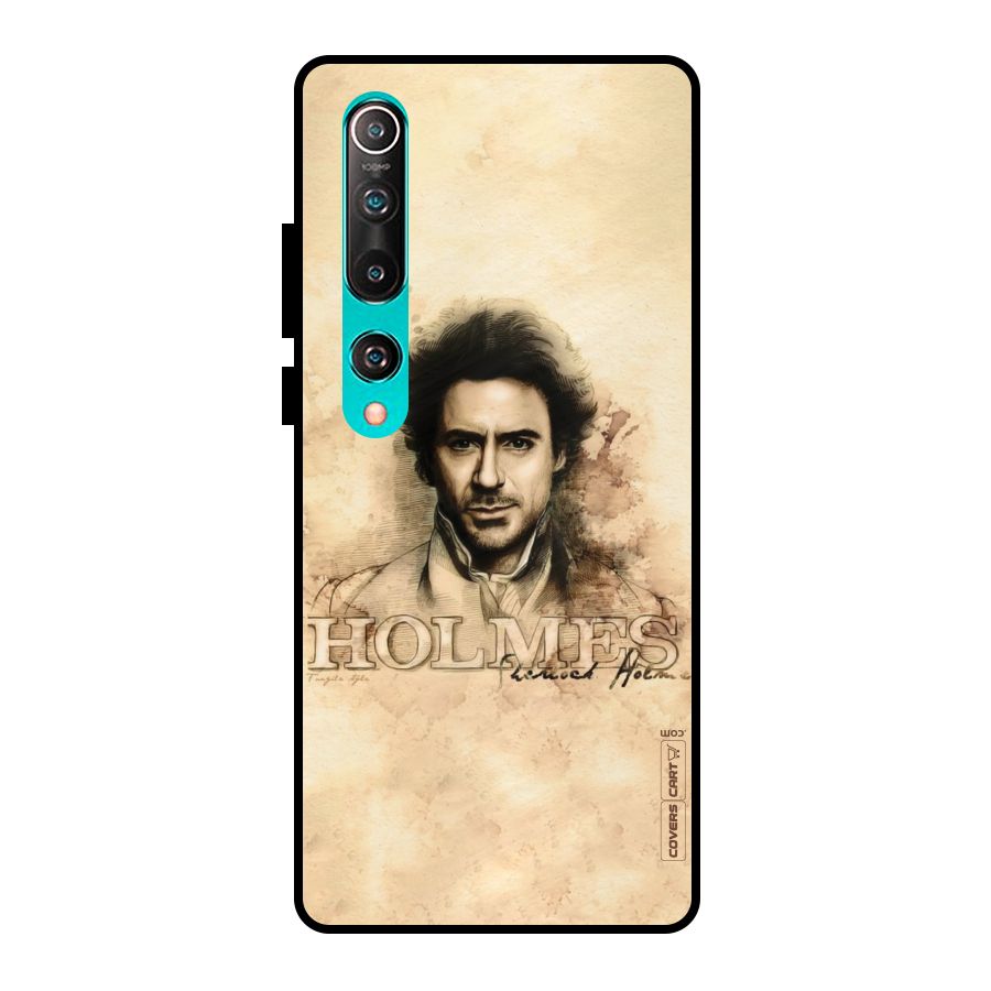 Sherlock Holmes Fan Art Metal Back Case for Mi 10