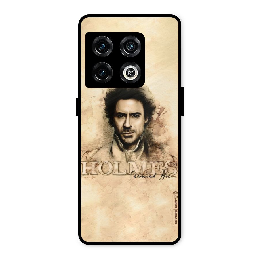 Sherlock Holmes Fan Art Metal Back Case for OnePlus 10 Pro 5G