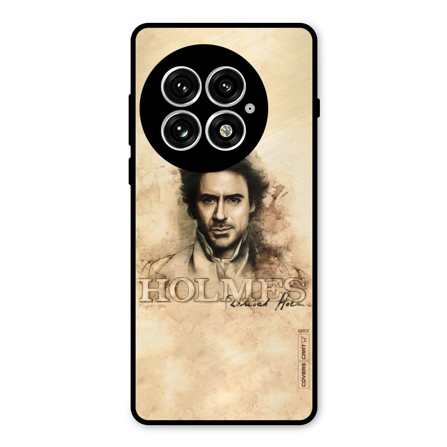 Sherlock Holmes Fan Art Metal Back Case for OnePlus 13