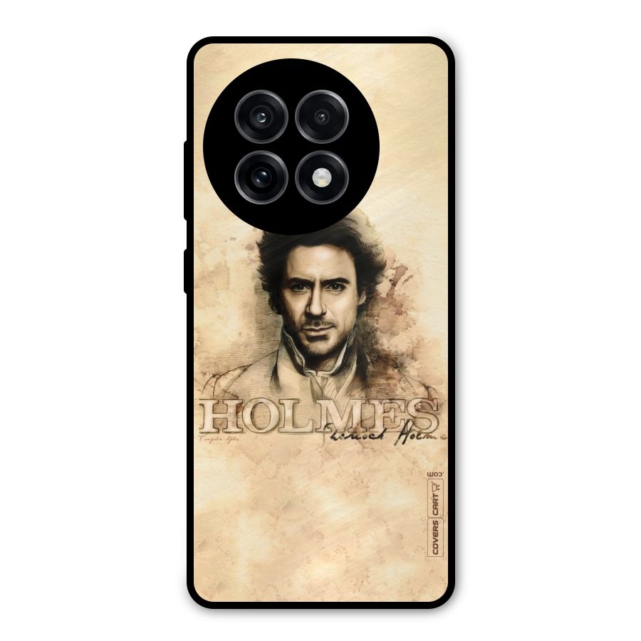 Sherlock Holmes Fan Art Metal Back Case for OnePlus 13R