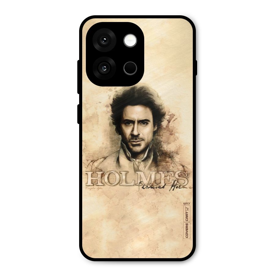 Sherlock Holmes Fan Art Metal Back Case for OnePlus 13s