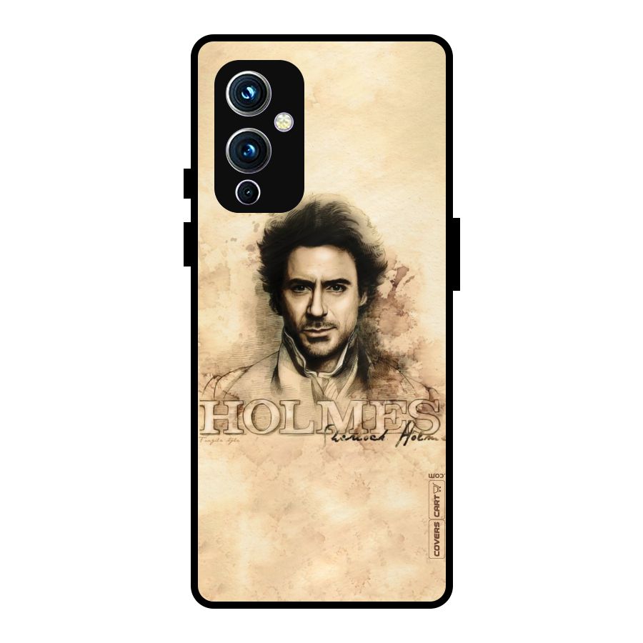 Sherlock Holmes Fan Art Metal Back Case for OnePlus 9