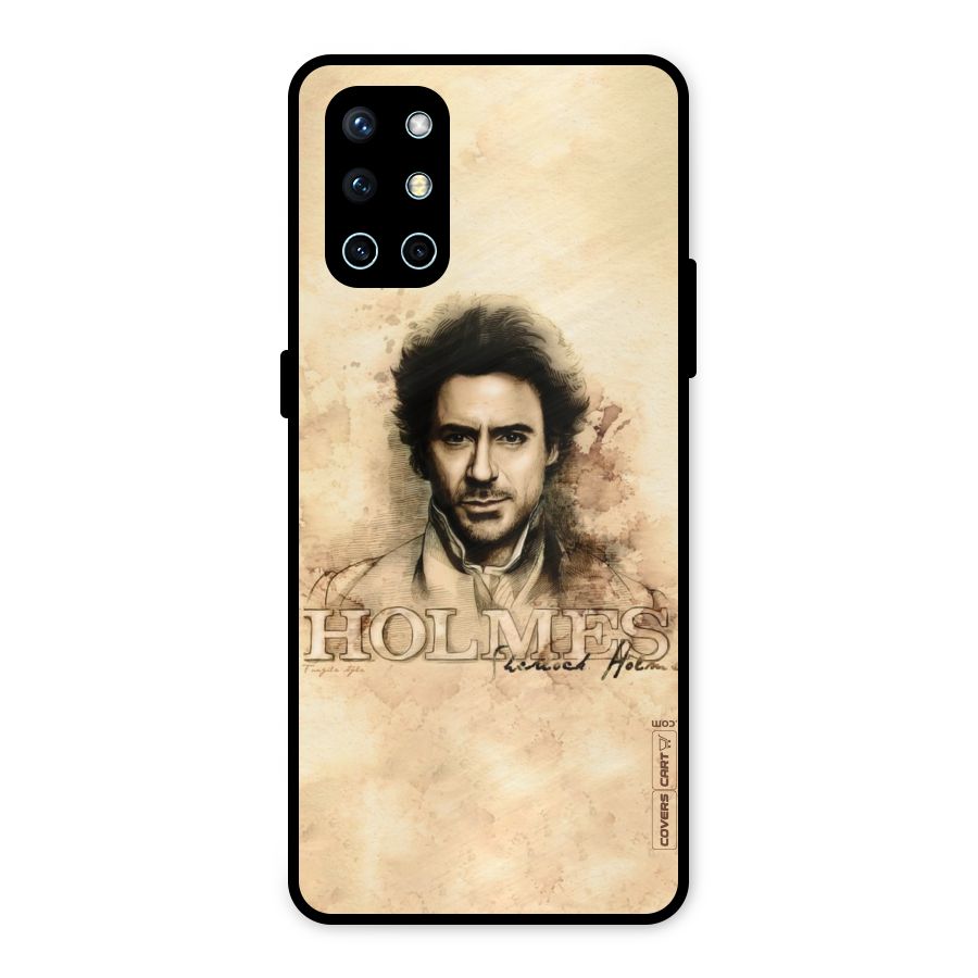 Sherlock Holmes Fan Art Metal Back Case for OnePlus 9R