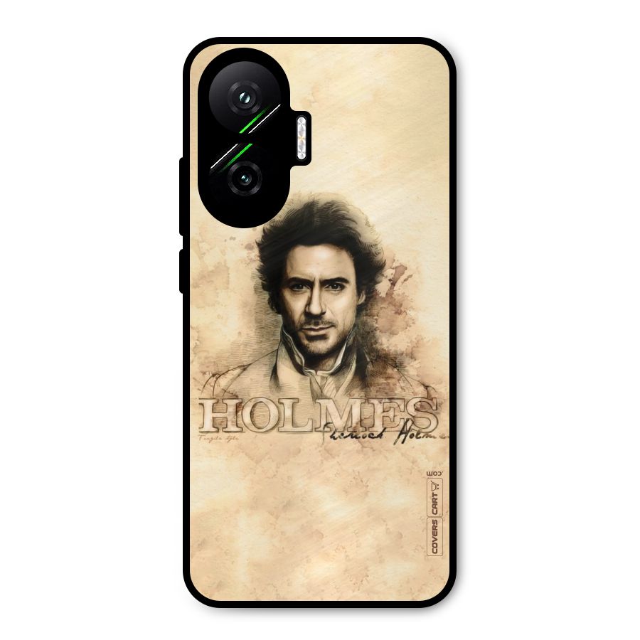 Sherlock Holmes Fan Art Metal Back Case for Poco F7