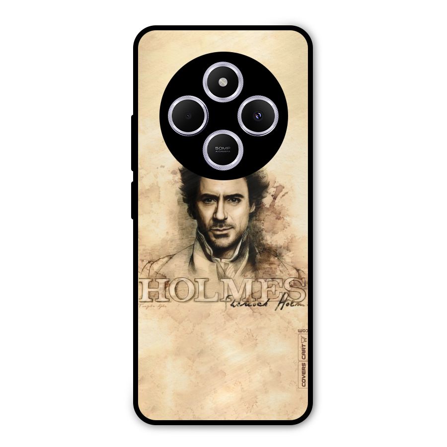 Sherlock Holmes Fan Art Metal Back Case for Poco M7
