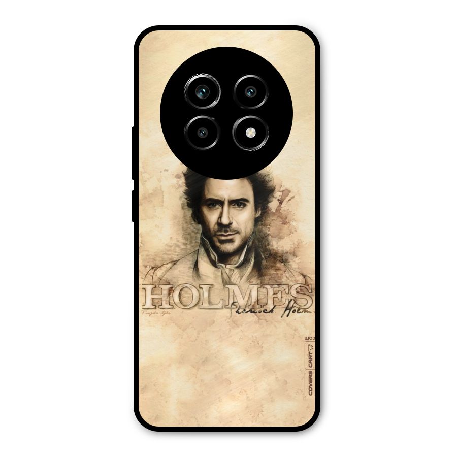 Sherlock Holmes Fan Art Metal Back Case for Realme 13 Pro